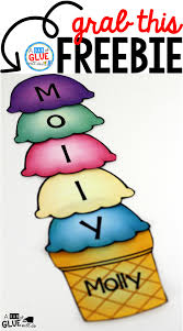 When you use the scoop.it content creation site. The Name Game Activity Ice Cream Scoops Freebie