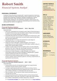 371 open jobs for business analyst financial services in new hyde park. Financial Systems Analyst Resume Samples Qwikresume