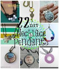 Empty pendants for diy necklaces are available from craft and jewelry stores, such as the following. Pin On Share Your Craft