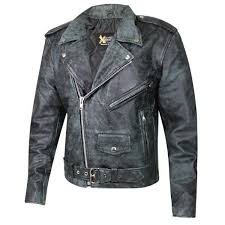 B 7166 Classic Distressed Black Soft Thick Leather Biker Motorcycle Jacket Xelement Motorcycle Leather Motorcycle Jacket Bike Jacket Jackets