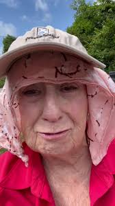 Good morning. The rain stopped for a short time, so I quickly mowed the  yard and hung up the scarecrow. Later , I made some little cafe curtains  for the cottage at