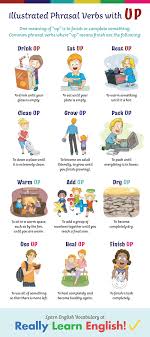 Phrasal Verbs With Up With Illustrations And Examples