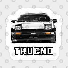 Our toyota ae86 trueno hoodie features a detailed rear printed with premium quality detailing throughout. Toyota Ae86 Trueno Trueno Ae86 Aufkleber Teepublic De