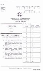 Seperti yang kita tahu, soalan mrsm merupakan antara soalan yang sangat berkualiti. Contoh Soalan Percubaan Upsr Bahasa Melayu Kecemasan L