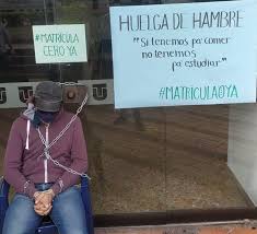 Estudiantes de todo el país se han unido para pedirles a las universidades, gobiernos locales y al ministerio de educación que garanticen la matrícula cero para el primer semestre de este año. Estudiantes De Unitolima Mantienen Huelga De Hambre Por Matricula Cero Rcn Radio