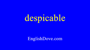 Learn how to say repugnant with emmasaying free pronunciation tutorials. Download How To Pronounce Despicable With Ziramp4 Mp4 Mp3 3gp Naijagreenmovies Fzmovies Netnaija