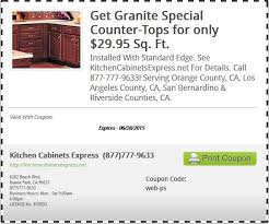 Express Kitchen Cabinets June Specials Qualified Licensed 714 794 5856 Bathroom Kitchen Remodel You F Print Coupons Riverside County Los Angeles County