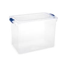 Black And Yellow Totes Home Depot Homz 112 Qt Latching Clear Storage Box 2 Pack Plastic Storage Totes Storage Bins With Wheels Storage Bins