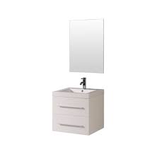 Bliss 18″ butternut wall mount modern bathroom vanity. 24 Inch Belvedere Modern White Wall Mounted Bathroom Vanity On Sale Overstock 26854038