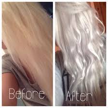 Silver Grey Hair Using Wella T18 Toner On Box Dyed Blonde Hair Love It When We Do The Big Ashy Blend On My Head To Get Bac Dyed Blonde Hair Hair