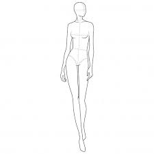 Fashion Body Figure Template Fashion Figure Drawing Fashion Illustration Template Fashion Drawing Tutorial