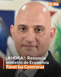AHORA: Renuncia ministro de Economía, Pável Isa Contreras. #periódicoeldía  #PávelIsaContreras #renuncia #Ministrodeeconomía