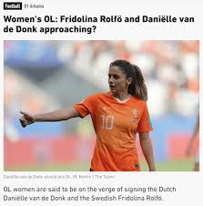 Jul 7, 2021, 12:15 pm gmt+1. Danielle Van De Donk On Verge Of Lyon Move After Extension Refusal
