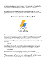Maybe you would like to learn more about one of these? Adsense Research Papers Academia Edu