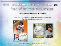 Buy and sell baseball, football, basketball, and hockey cards online with comc. 2021 Bowman Sterling Baseball Cards Go Gts