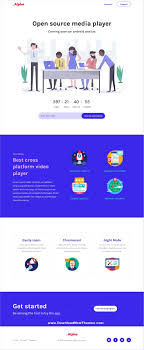 Alpha Is A Clean And Modern Design 3in1 Responsive Bootstrap Html Template For Creative Comingsoon Or Under Construction Landing Webdesign Inspi Html