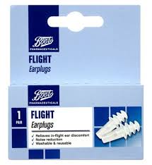 Boots Flight Earplugs 1 Pair With Carry Case Boots