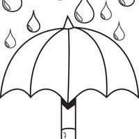 Desenhos De Guarda Chuva Para Colorir Tudodesenhos