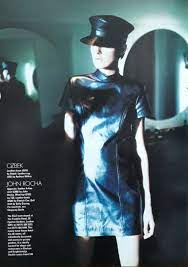 Elle Uk August 1995 Back On The Wild Side Ph Regan Cameron Model Stella Tennant Wears Rifat Ozbek Stella Tennant Model Rifat Ozbek
