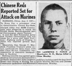 PFC Lawrence Francis “Larry” Punch (1926-1946)