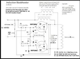 1000 Watt 12 To 48 Volt Zvs Induction Heater Troubleshooting Guide Induction Heating Electronic Schematics Induction