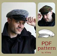 Mens Hat Sewing Pattern Pdf Winter Warm Stylish Cap Pattern Etsy In 2021 Hat Patterns To Sew Mens Hat Pattern Cap Patterns