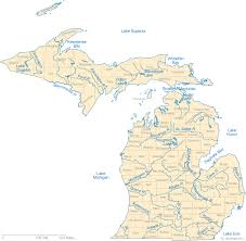 Michigan the growth of latino diversity. Map Of Michigan