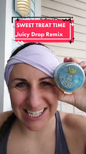 Juicy Drop Remix: Blue Raspberry Sweet & Sour Chewy Candy Review