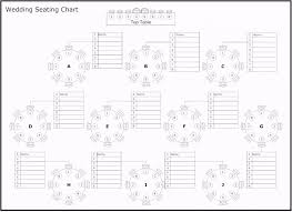 016 Restaurant Seating Chart Template Excel Ideas Table