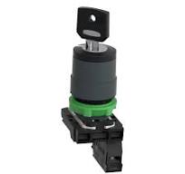 XB5AG21 - Key switch selector, Harmony XB5, plastic, black ...