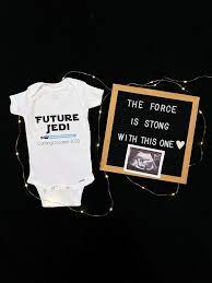 Light Baby Announcement Etsy Star Wars Baby Shower Disney Baby Announcement Star Wars Baby