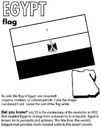 Egypt Coloring Page Egypt Flag Flag Coloring Pages Egypt