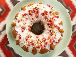 Jingle Bell Bundt Cake Recipe Food Network Recipes Bundt Cakes Recipes Bundt Cake