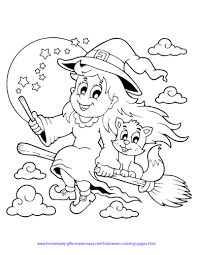 This collection of coloring pages feature adorable versions of everyone's favorite halloween characters. 75 Halloween Coloring Pages Free Printables
