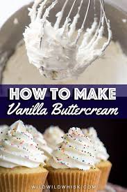 American Buttercream Frosting Vanilla Chocolate Recipe In 2020 Butter Cream Buttercream Frosting Cupcake Cakes
