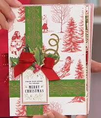 Cut one 3×5 inch and one 5×6 inch piece of cardstock. Handmade Christmas Scrapbooking Embellishments Christmas Planner Accessories Handmade Elegant Christmas Card Toppers Card Making Die Cuts Paper Safarni Org