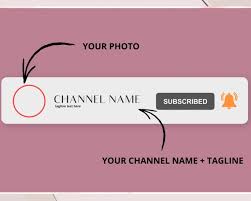 J j o n a j a n g i e. Custom Youtube Subscribe Button For Youtube Videos Aesthetic Etsy