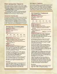 Recessed lighting installation necromancer 5e monster. New Monsters Animated Objects Dnd Unleashed A Homebrew Expansion For 5th Edition Dungeons And Dragons