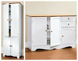 2 piece white kitchen pantry cabinet