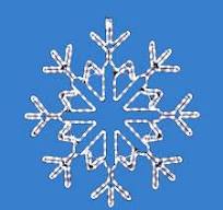 Snowflake 2D Motif Light, LED, Australian Approved Plug