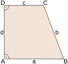 Formel für's trapez (flächenberechnung) braucht ich gerade. Trapez Geometrie Wikipedia