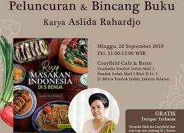 Poster makanan khas nusantara adalah poster pendidikan dengan gambar berbagai makanan khas nusantara. Aslida Rahardjo Ungkap Tiga Kuliner Nusantara Favorit Wna Jakarta Review