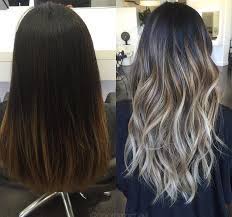 Brunette To Ash Blonde Hair Styles Balayage Hair Ash Blonde Hair