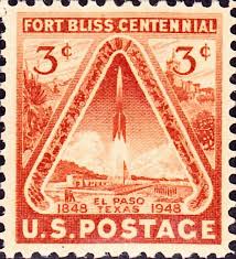 Fort Bliss Centennial 3 Cents Covering Years 1848 To 1948 Us Postage Stamp 1949 Issue Fort Bliss Usa Stamps Rare Stamps