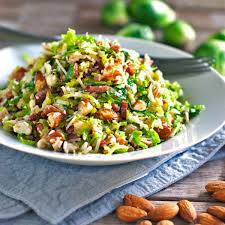 I used the maple balsamic glaze on my roasted root vegetable dish. Bacon And Brussel Sprout Salad Recipe Pinch Of Yum