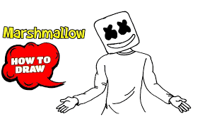 With the mouse shirt on. How To Draw Marshmallow Face From Fortnite Marshmallow Face Online Art Tutorials Youtube Art Tutorials