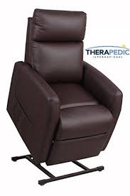 Lift Chair Lift Recliner By Therapedic Dark Chocolate Perfect For Small Spaces Power Adjustable 3 Positions G Lift Chairs Lift Chair Recliners Chair Lift