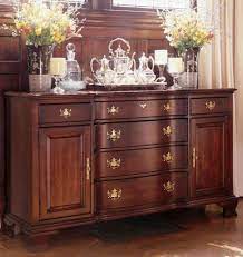 Carriage House Solid Birch Cherry Buffet Wood Dining Room Dining Room Buffet Buffet Decor