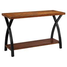 Fairleigh Console Table Wrought Iron Table Legs Walnut Sofa Table Iron Table Legs
