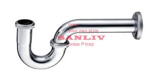 bathroom sink drain p trap